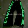 Unisex Lockere Gestreifte Baumwollhose Tägliches Tragen Sport Street Style