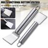 Stainless Steel Cleaning Shovel Kitchen Tool with Hanging Holes Easy To Use Reusable Rust-Resistant Ice Thawing Scraper for Cafe Restaurant Bakery
