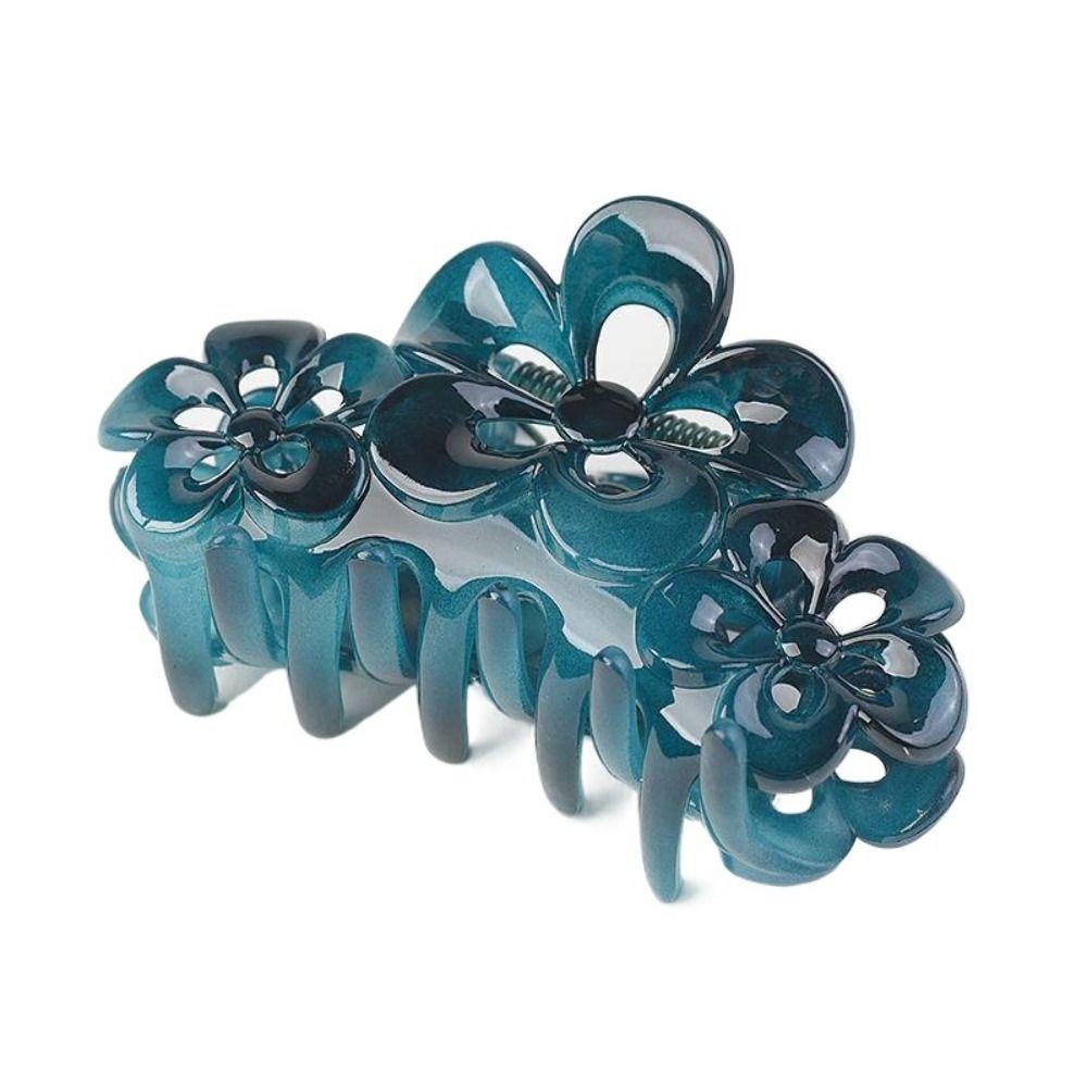 Wash Up Accessories Flower Hair Clip Sweet Hair Claw Minimalist Shark Clip  Women