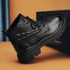 Popular Lace Up Leather Martin Boots Men's Spring and Autumn Boots