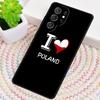 Polen Polnische Flagge TPU Handyhülle Für Samsung Galaxy note 10 pro S26 S25 S24 S23 S22 Ultra Plus S21 FE S20 Stoßfeste Hülle