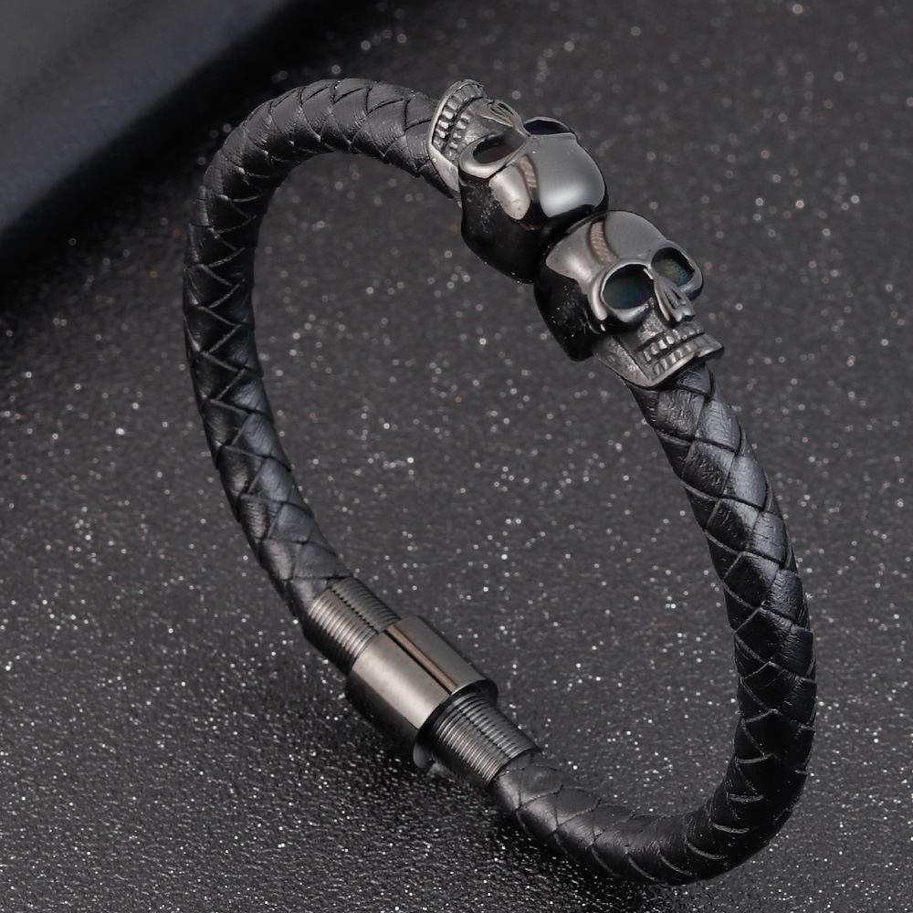 Bracelet Men's Leather Bracelet Woven Bracelet Simple Bracelet