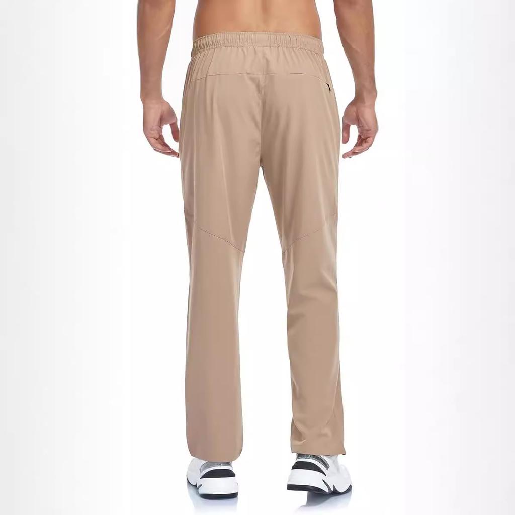 Spring and Summer Thin Ice Silk Quick Dry Casual Pants Outdoor Running Fitness Sports Pants Men S Casual Pants Clothing Work Pants Leisure Trouser