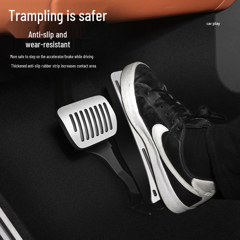 Anti-slip Metal Brake/Accelerator Pedals for Ideal i6L9L8L7L6/MEGA