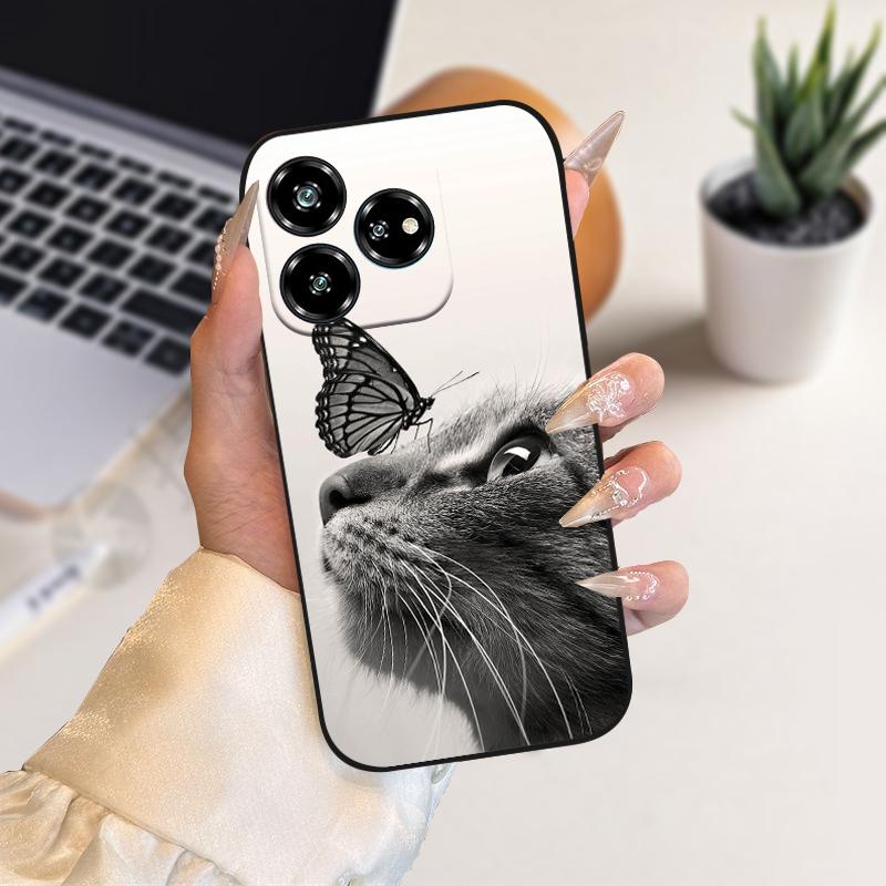 Для ZTE Blade V60 4G Чохол Axon 60 Z2356 Ударостійкий Силіконовий ТПУ Чохол для Телефона Для Nubia V60 4G Coque V 60 М'який Захисний Fundas