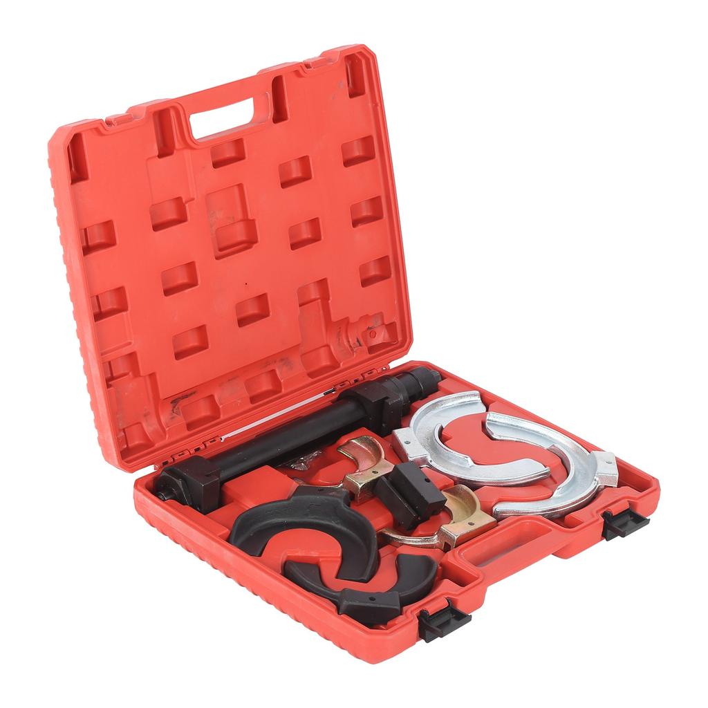 Interchangable Fork Strut Coil Spring Compressor Extractor Tool Kit Remover Auto Repairing