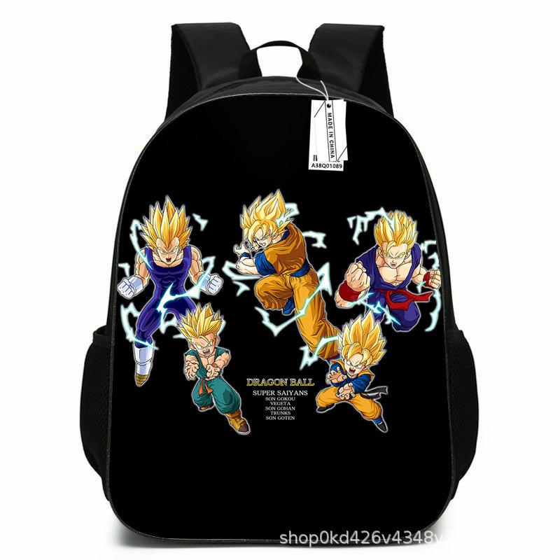 Dragon Ball 2 Backpack Animated Characters Children Elementary School Bag 1-3-6 Grade Computer Bag