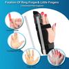 Broken Finger Stabilizer with Adjustable Strap for Fracture Breathable Sports Injury Finger Protector Pain Relief Gym Climbing