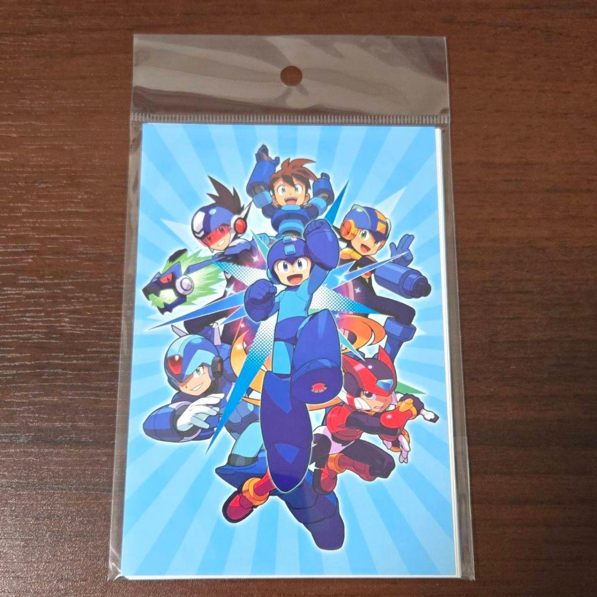 Used Rockman ROCKMAN 35th Anniversary Postcard Set
