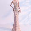 Women's Long Formal Evening Dress Party Prom Dresses Gown Cocktail Seuqin Mermaid Dress