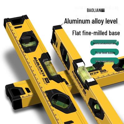 Mini Niveau à Bulle Magnétique en Aluminium Haute Précision