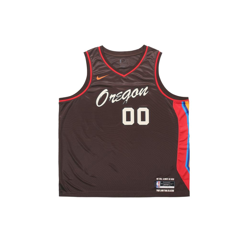 Nike Basketball Jersey Men's Dark Charcoal Brown CN1775-251