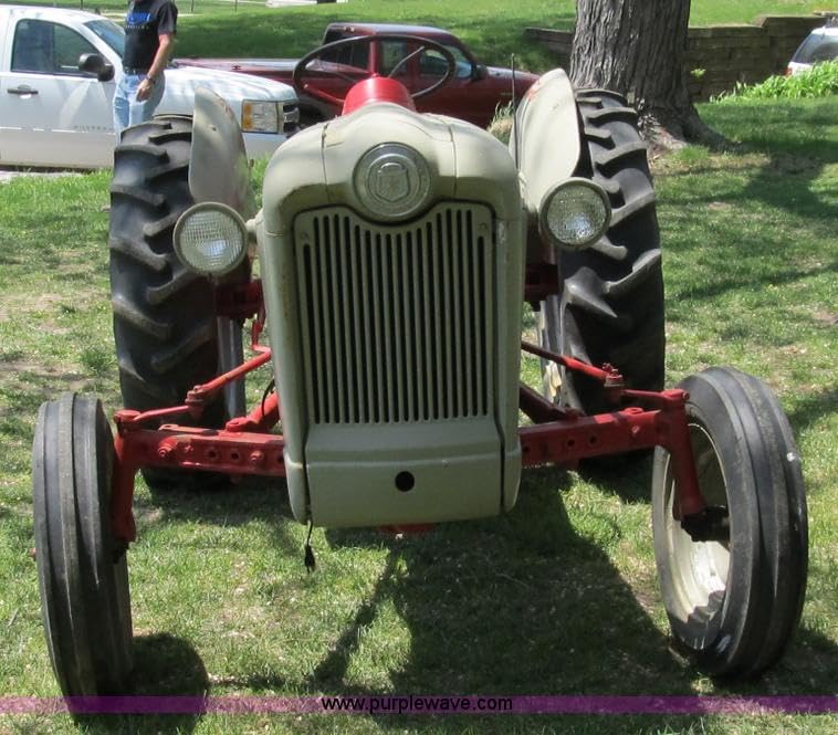 Tractor Headlights Replacement Parts For Ford 2N 9N 8N 600, 800 Headlight 12V Bulbs Massey Ferguson 35 35X 65 765 Case/Ih (Grey)