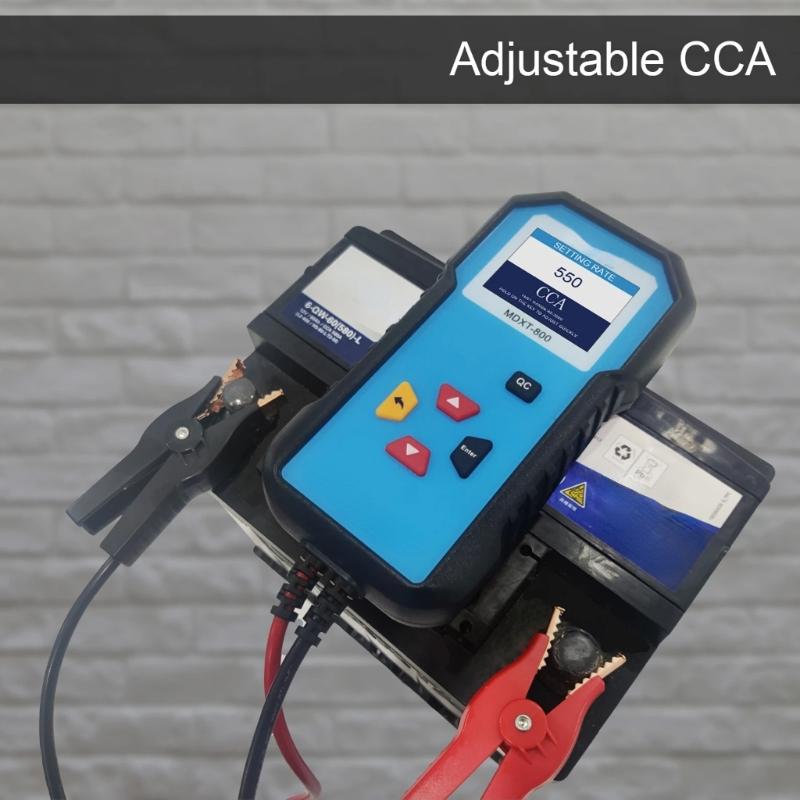 High Accuracy Vehicle Battery Diagnostic Tool With LCD Display Capacity Resistance In 10 Second For Lithium Batteries