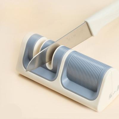 Pietra per affilare i coltelli Semplice Multifunzionale Cucina Manuale per la casa Affilacoltelli Pietra per affilare i coltelli Strumento rapido Macinazione fine e grossolana