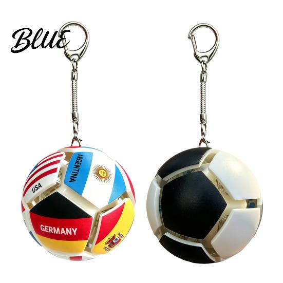 Football Keychain Pendant Mini Shape Team Logo Keychain Portable Decompression Toy for Stress Relief And Fan Gifts Soccer Emblem