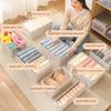 Sichtbare Kleiderschrank-Aufbewahrungsbox, Schrankschublade, Kleideraufbewahrungsbox für T-Shirts, Jeans, Unterwäsche, Hosen, Organizer-Box