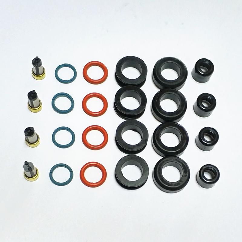 4sets Fuel Injector Repair Kit Service Kits For Toyota 2TRFE Tacoma 2.7L 4Runner 23250-79155 23209-75100 (AY-RK116)
