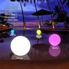 Solar Luminous Spherical Lawn Lamp: Waterproof Outdoor Atmosphere Light for Courtyard and Camping