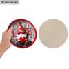 Whimsical Valentine'S Day Round Wooden Sign - Unique Gnome & Love Design, Multifunctional Outdoor Yard Sign for Home, Farm, Garden, Bar, Garage
