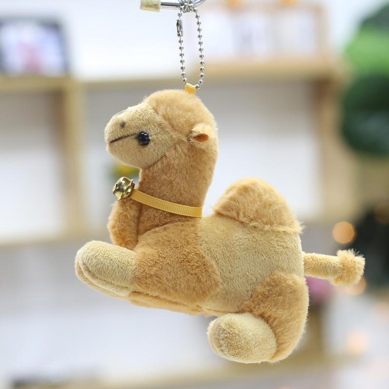 Niedlicher Tier Schlüsselanhänger Anhänger Haarball Kamel Dunhuang Kamel Puppe Xinjiang Gansu Tourismus Souvenir