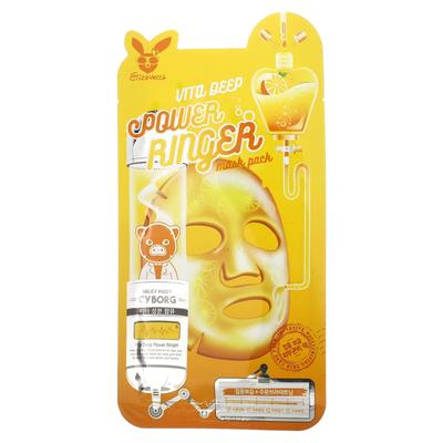 Elizavecca, Milky Piggy Cyborg, Vita Deep Power, Ringer Beauty Mask Pack, 1 Tuchmaske, 0,78 fl oz (23 ml)