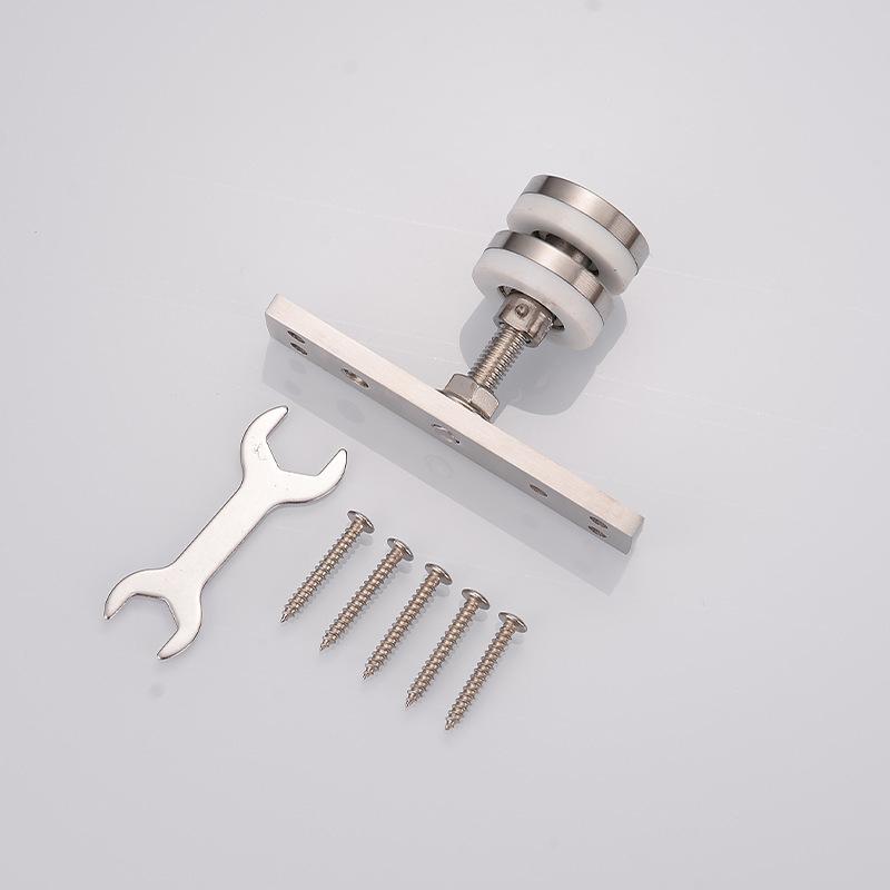 Folding Door Hanging Wheel Sliding Door Pulley Cabinet Door Roller Hanging Track Pulley Wheels Doors Window Hardware Accessories