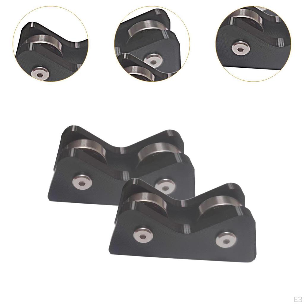 2 Pack Billiard Cue Straightness Inspection Tools for Club And Home