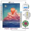 5D Diy Diamond Painting Hot Air Balloon Cross Stitch Full Diamond Embroidery Mosaic