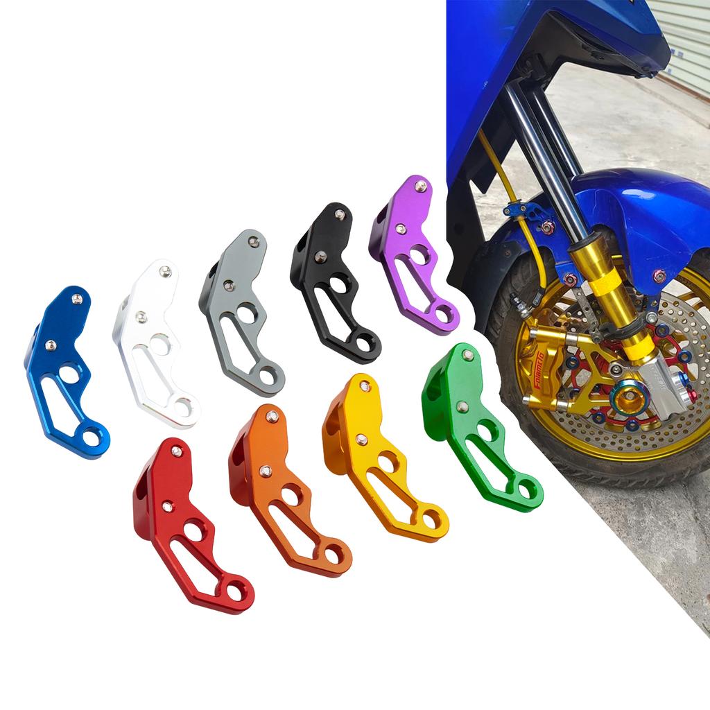 Motorcycle Multicolor Oil Hose Clamp Brake Line Clamp Protector Aluminum Single hole Universal Motorcycle Accessories