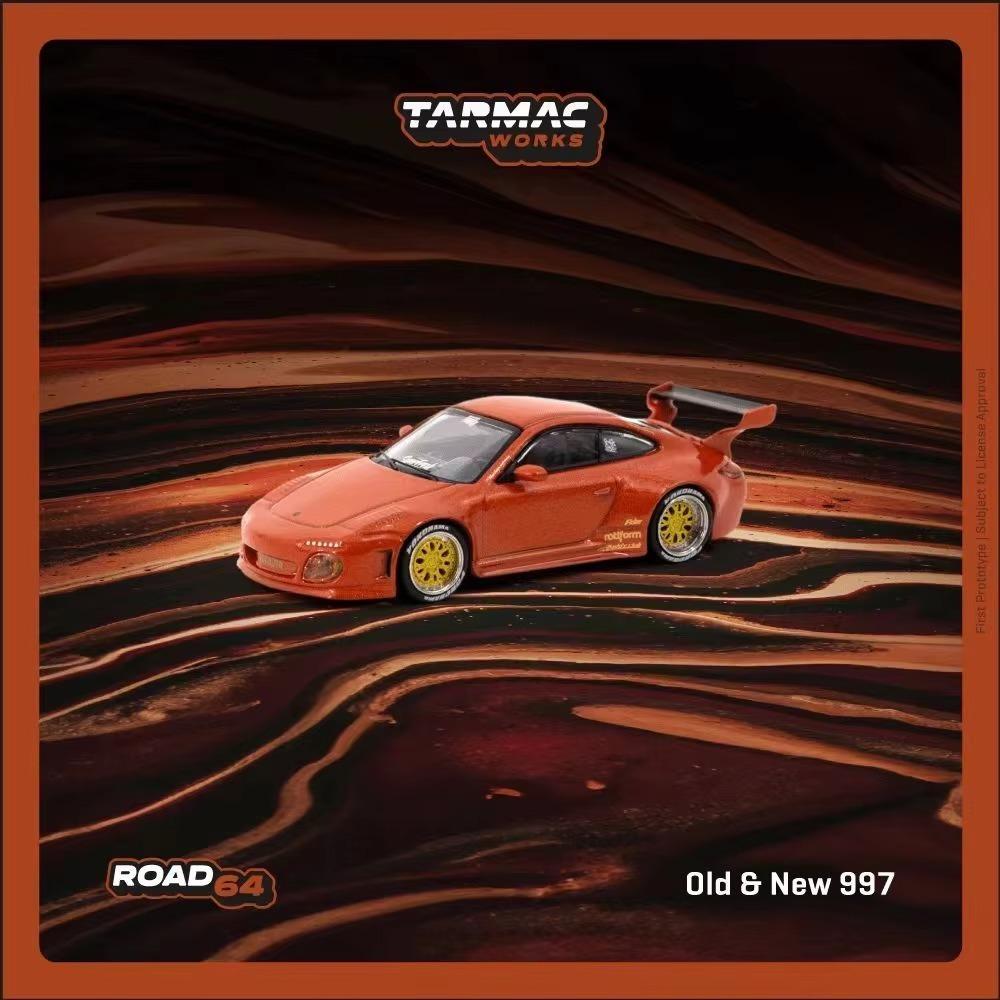 Tw 1:64 Rwb Old New 997 964 993 Remastered Gunther Werks Diecast Diorama Car Model Collection Toys Tarmac Works