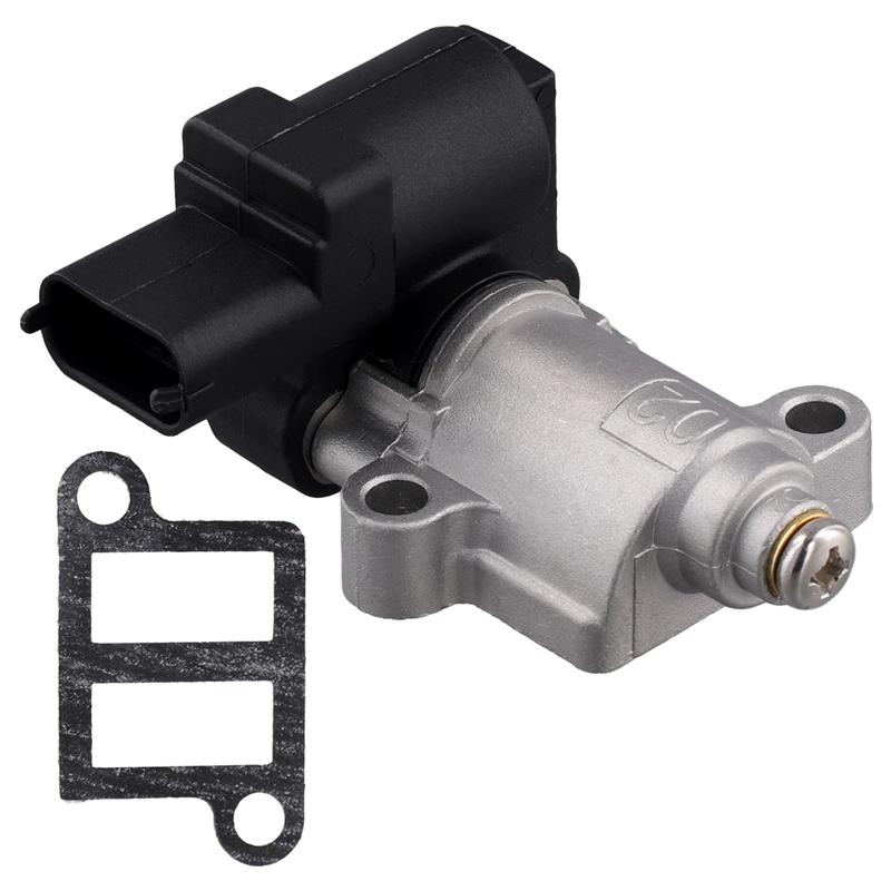 

HOT-35150-25700 Idle Air Control Valve For Hyundai Kia Rondo Carens 2.0L Sonata 2004 2006 2008 3515025700 9520930002,35150-25700 Black Silver