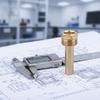56mm Brass Protection Tube with Embedded Copper Bushing for Advanced Temperature Sensor Retrofit Projects