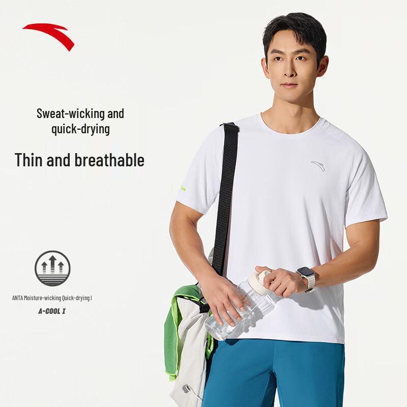 Anta Men s Quick-Dry Athletic T-Shirt XL