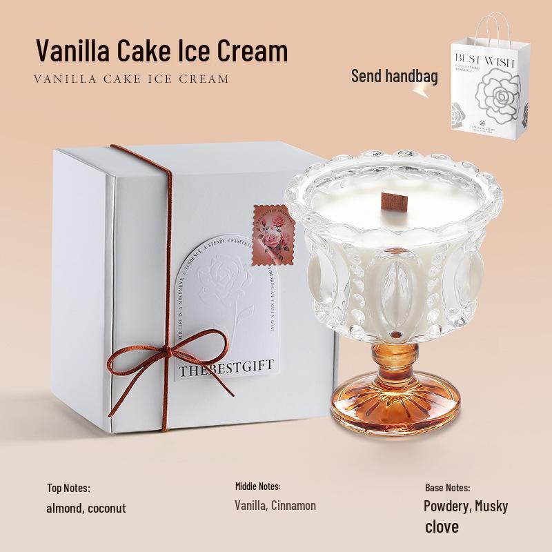 French Pearl Scented Candle - Elegant Valentine s Day Gift Box & Decorative Souvenir