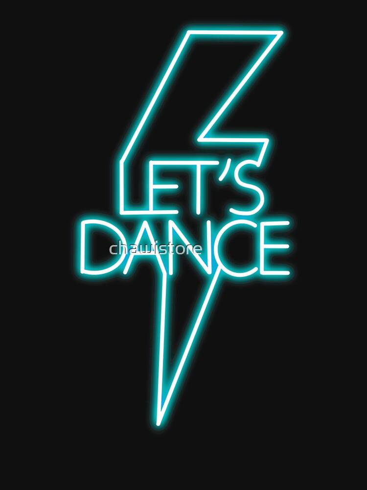 David Bowie Lets Dance Bolt Blue Essential T-Shirt