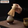 Japanese Kiln Change Spiral Matcha Tea Chasen Holder Stand Bowl Bamboo Whisk Grinder Teaware Tools Holder Tea Accessories Teaset