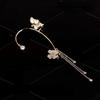 1 Pcs Butterfly Earcuff For Women Without Piercing Earrings 2023 Fashion Ear Clip Bride Wedding Jewelry