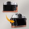 Kinokoo XT50/X-T50 Tasche, Tasche für die spiegellose Kamera Fujifilm X-T50, PU-Schutzhülle für die XT50, Rundumschutz-Tasche aus PU-Leder für die Fujifilm X-T50 (Braun)