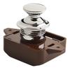 Zinc Alloy Catch Lock RV Shaking Button Cabinet Camper Caravan Catch Cupboard Door Knob All Kinds Of Furniture