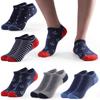 Men's Plus Size Summer Low-Cut Cotton Socks, 80% Cotton, Short, Slightly Thick, Hot Selling