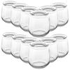 12x Glass Jars Jars Containers Cups Yogurt Cups Desserts 200ml