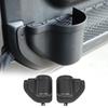 2x Interior Front Door Storage Box Organizer for Jeep Wrangler JL JT 2018+ Black