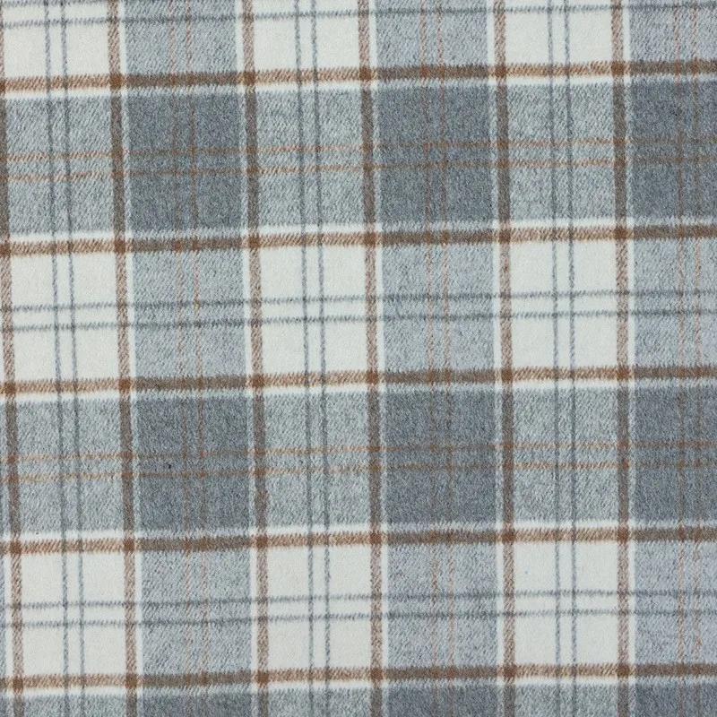 100x148cm Soft Thickening Grinding Wool Plaid Fabric DIY Jacket Coat Apparel Plaid Blended Cotton Fabric Clothing Supplies