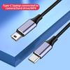 High Speed USB C To USB Charging Cable, Type C Male To USB Male Sync Cable for Camera