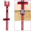 4 in 1 Router Milling Groove Bracket Multifunctional Cabinet Hardware Jig Router Guide Aluminum Router Circle Cutting Jig