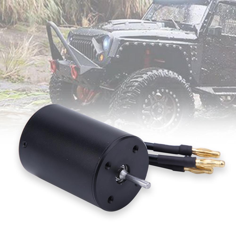1 10 Brushless Car Accessory 3650 Brushless Motor Waterproof All Black Customized Non Inductive RC Toy Motor