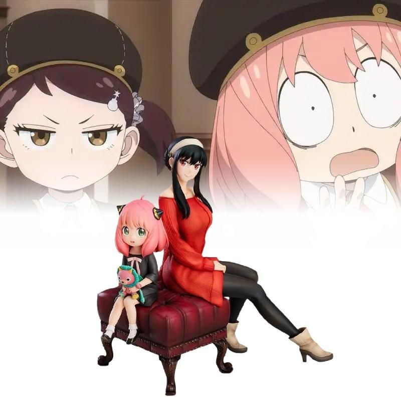 Eye Catching Anya And Yor Spy Family Figure Delightful 15cm Pvc Home Decor Piece