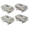 VidaXL Chafing Dish Set 4 Pcs Stainless Steel