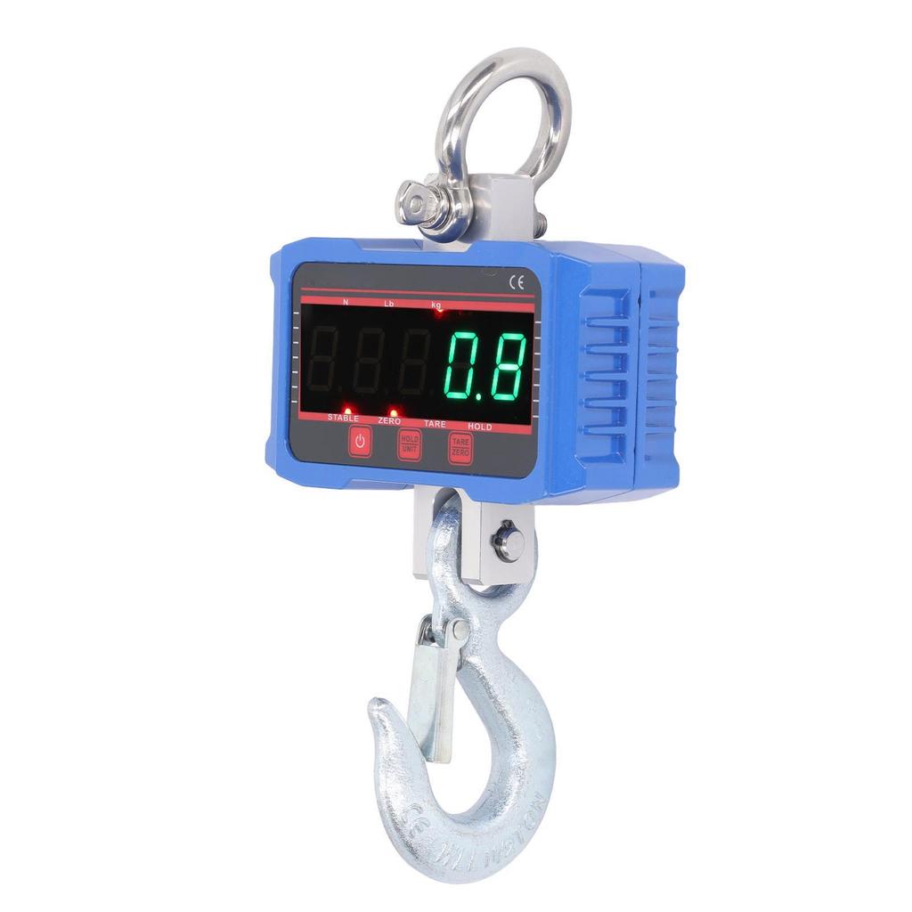 Hanging Scale LED Digital Display Remote Control Weighing Tool for Warehouse Luggage 500KG1000LB